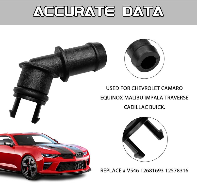 SamWinGear PCV Valve OEM Replacement Valvula PCV 12681693 12578316 Positive Crankcase Ventilation Valve Tube for Chevy Chevrolet GMC Buick Camaro Equinox Malibu Saturn Pontiac G6 G8 Acadia Terrain - Image 5